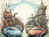 Electric cars versus conventional cars in rent a car